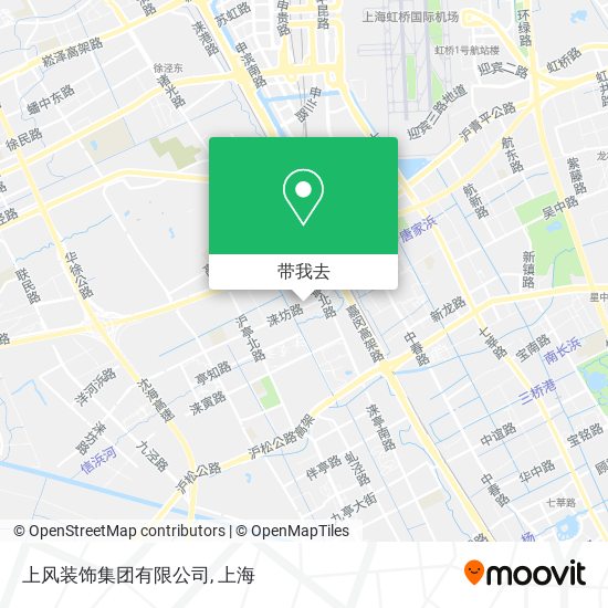 上风装饰集团有限公司地图
