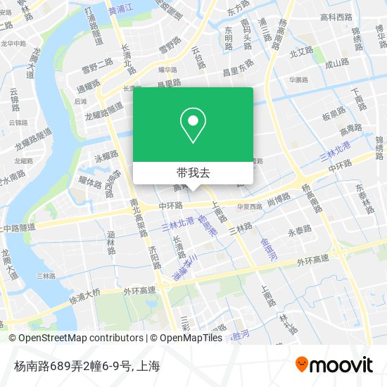 杨南路689弄2幢6-9号地图