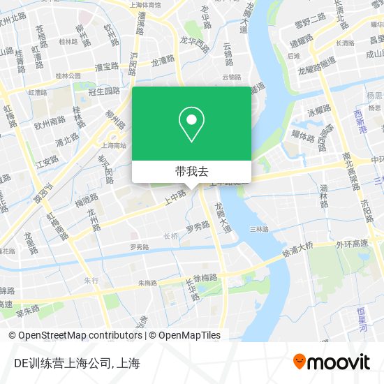 DE训练营上海公司地图