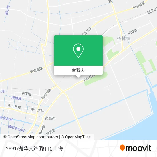Y891/楚华支路(路口)地图