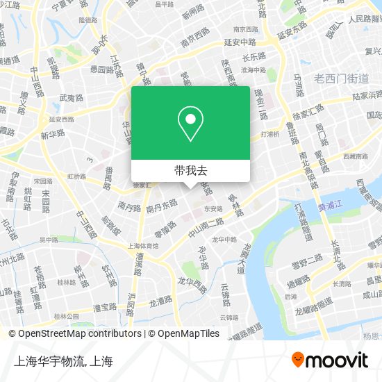 上海华宇物流地图