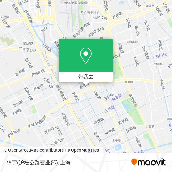 华宇(沪松公路营业部)地图