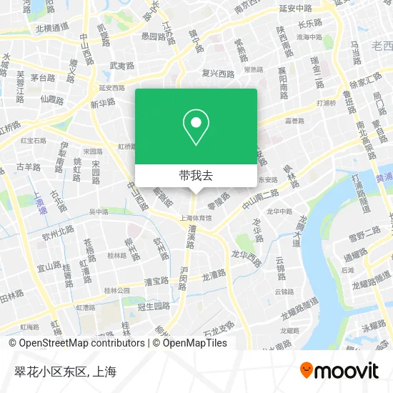 翠花小区东区地图