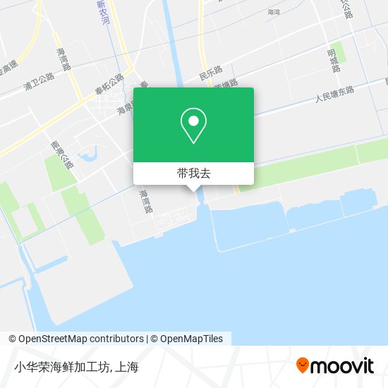 小华荣海鲜加工坊地图