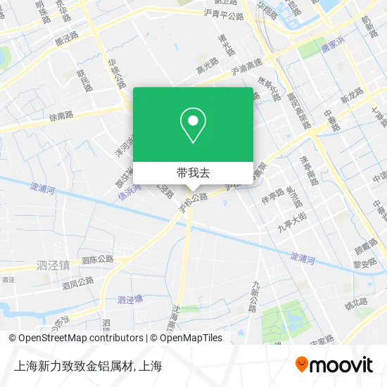 上海新力致致金铝属材地图