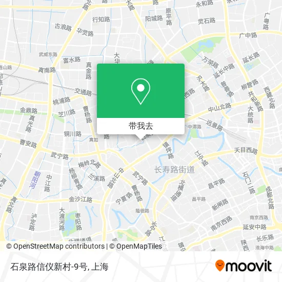 石泉路信仪新村-9号地图