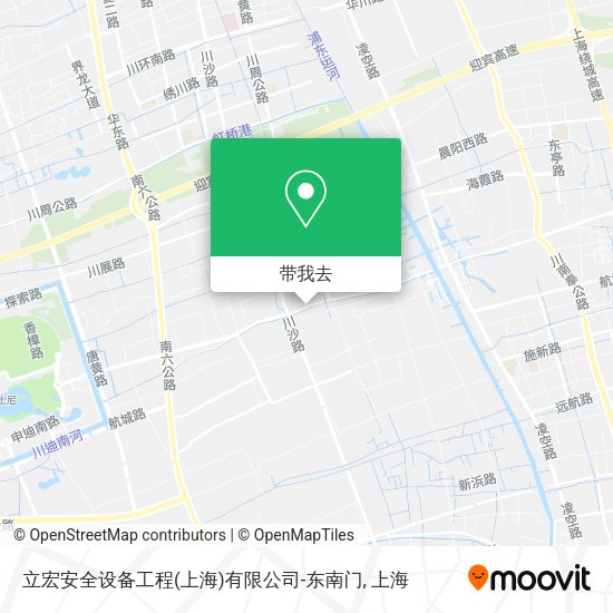 立宏安全设备工程(上海)有限公司-东南门地图