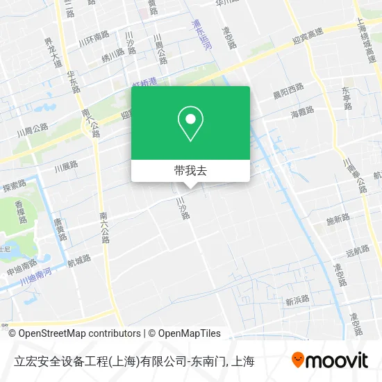 立宏安全设备工程(上海)有限公司-东南门地图