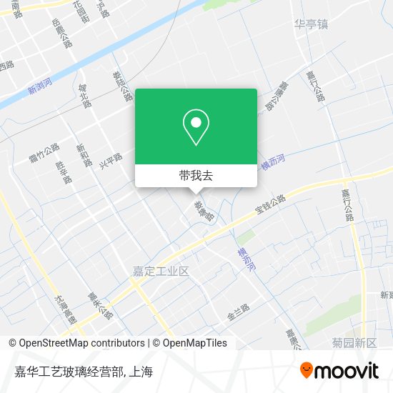 嘉华工艺玻璃经营部地图