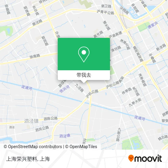 上海荣兴塑料地图