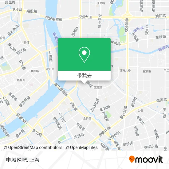 申城网吧地图