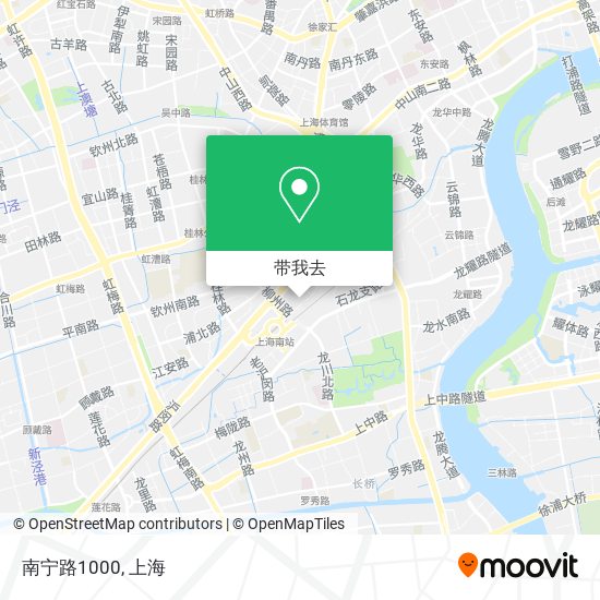 南宁路1000地图