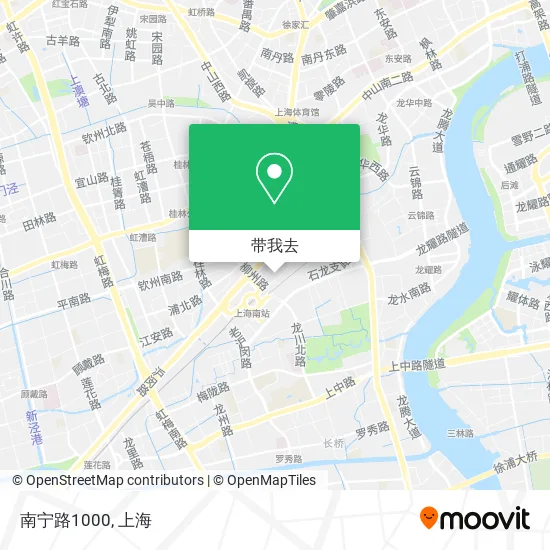 南宁路1000地图
