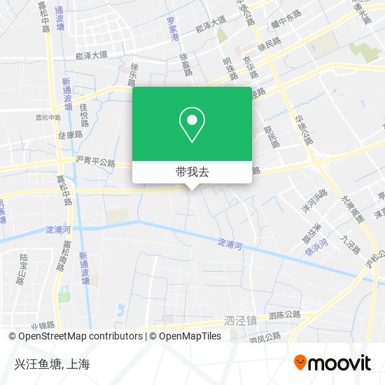 兴汪鱼塘地图