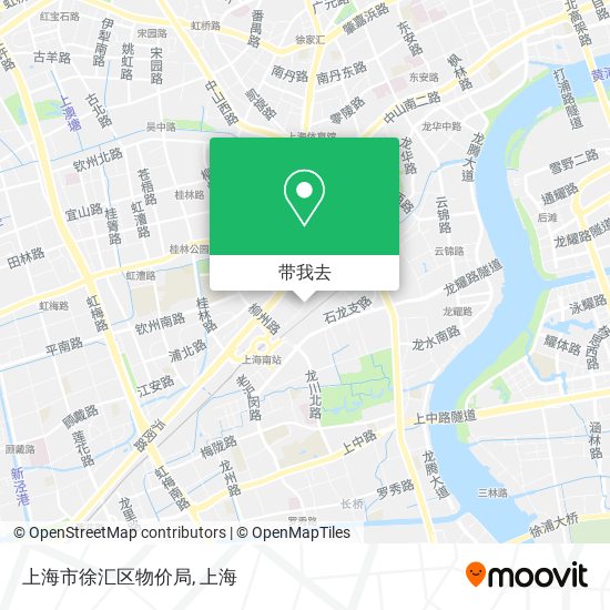 上海市徐汇区物价局地图
