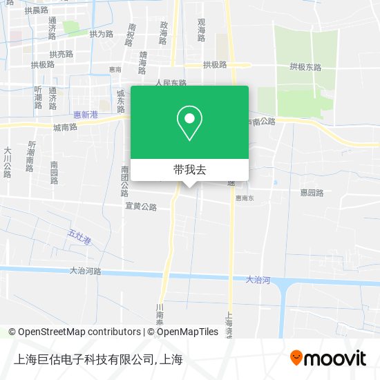 上海巨估电子科技有限公司地图