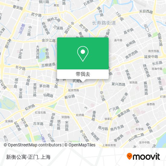 新衡公寓-正门地图