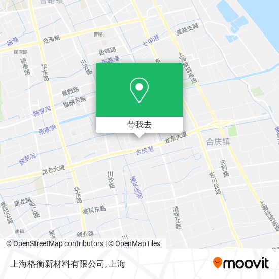 上海格衡新材料有限公司地图