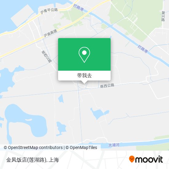 金凤饭店(莲湖路)地图