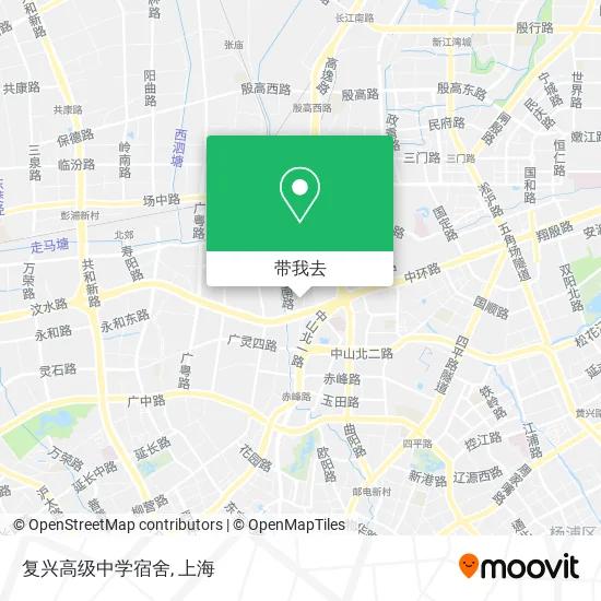 复兴高级中学宿舍地图