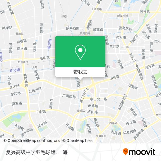 复兴高级中学羽毛球馆地图