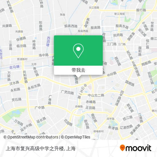 上海市复兴高级中学之升楼地图