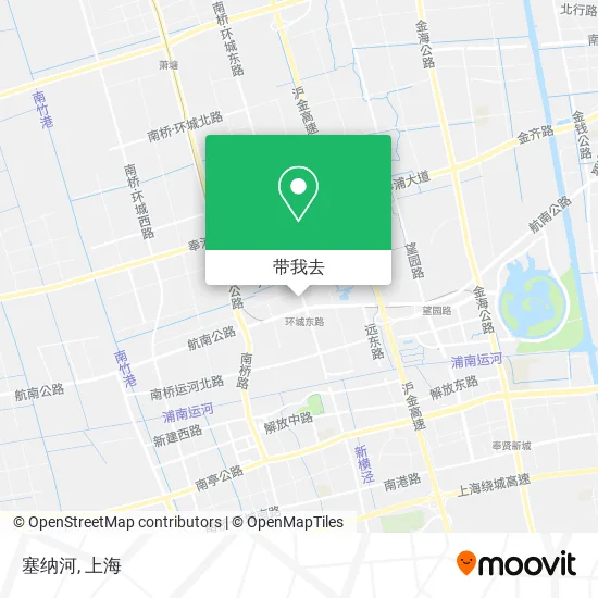 塞纳河地图