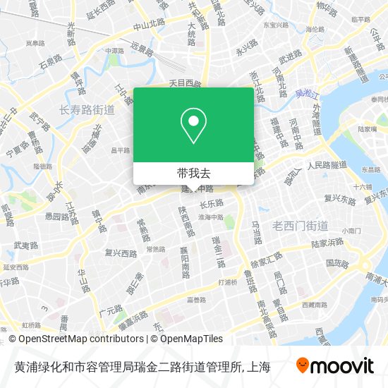 黄浦绿化和市容管理局瑞金二路街道管理所地图