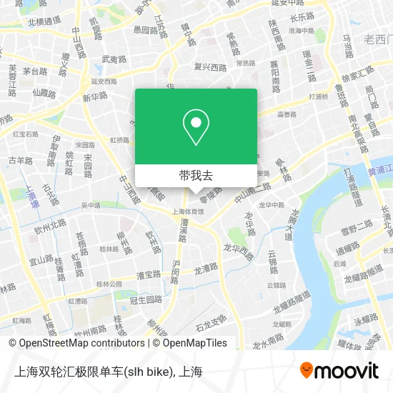上海双轮汇极限单车(slh bike)地图