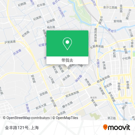 金丰路121号地图