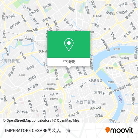 IMPERATORE CESARE男装店地图