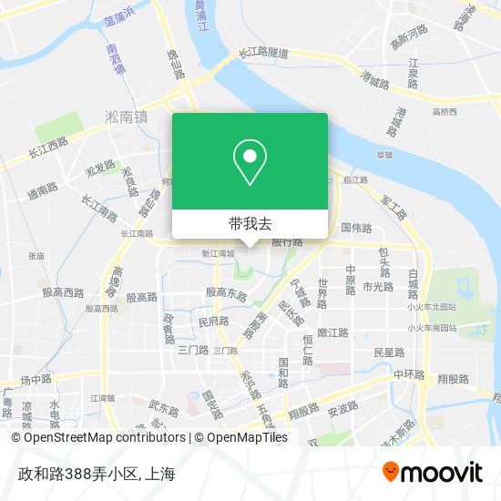 政和路388弄小区地图