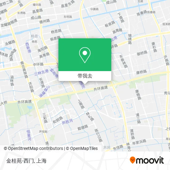 金桂苑-西门地图
