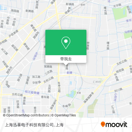 上海迅暴电子科技有限公司地图