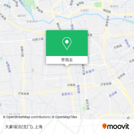 大豪瑞法(北门)地图