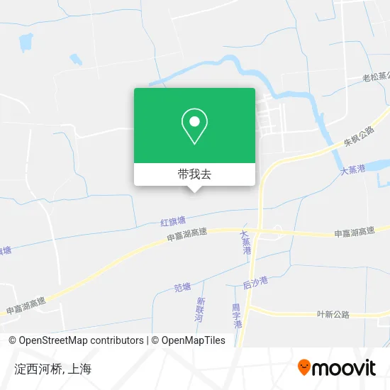 淀西河桥地图