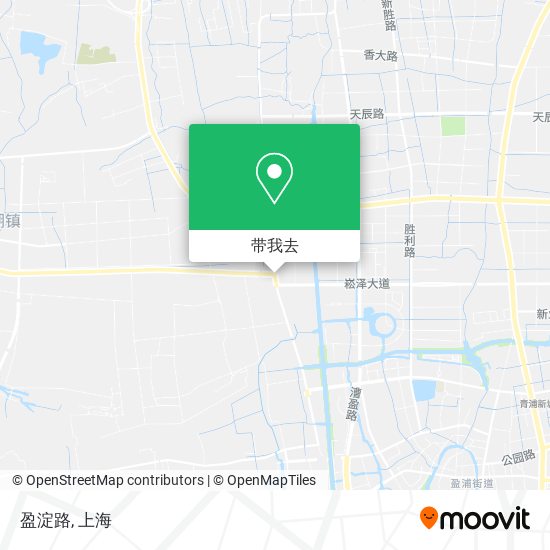 盈淀路地图
