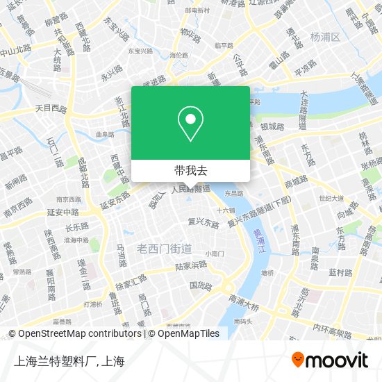 上海兰特塑料厂地图