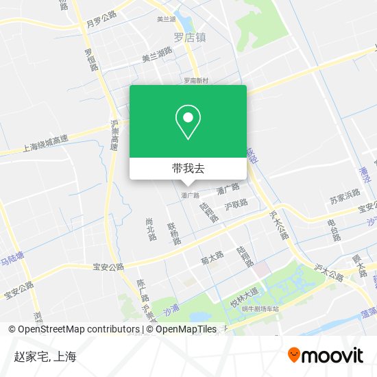 赵家宅地图