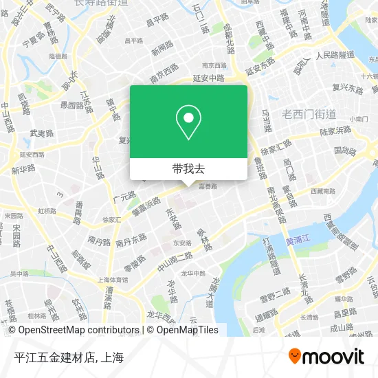 平江五金建材店地图