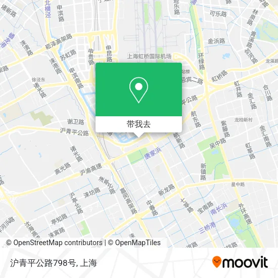 沪青平公路798号地图
