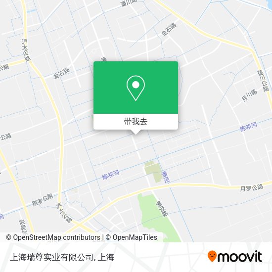上海瑞尊实业有限公司地图