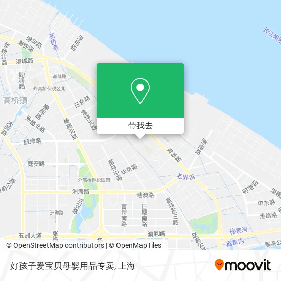 好孩子爱宝贝母婴用品专卖地图