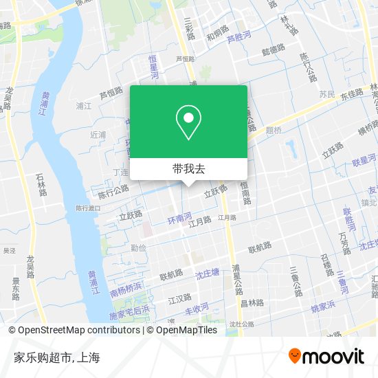 家乐购超市地图