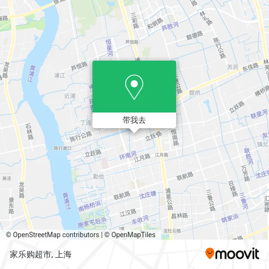 家乐购超市地图