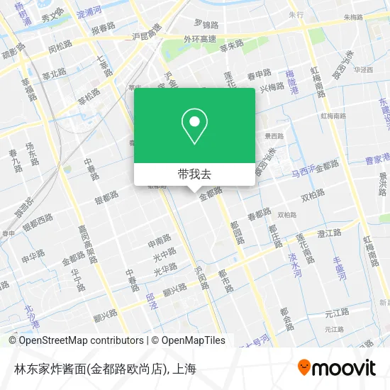 林东家炸酱面(金都路欧尚店)地图