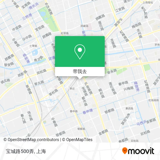 宝城路500弄地图