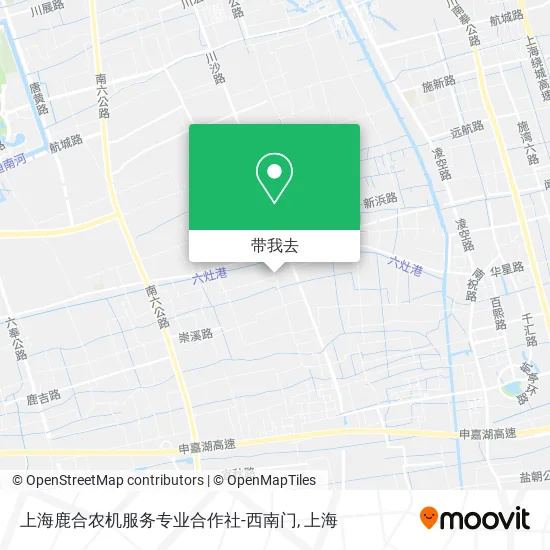 上海鹿合农机服务专业合作社-西南门地图