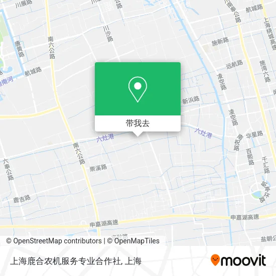 上海鹿合农机服务专业合作社地图