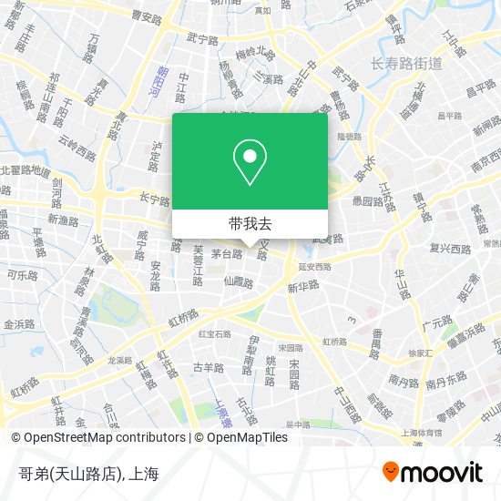 哥弟(天山路店)地图